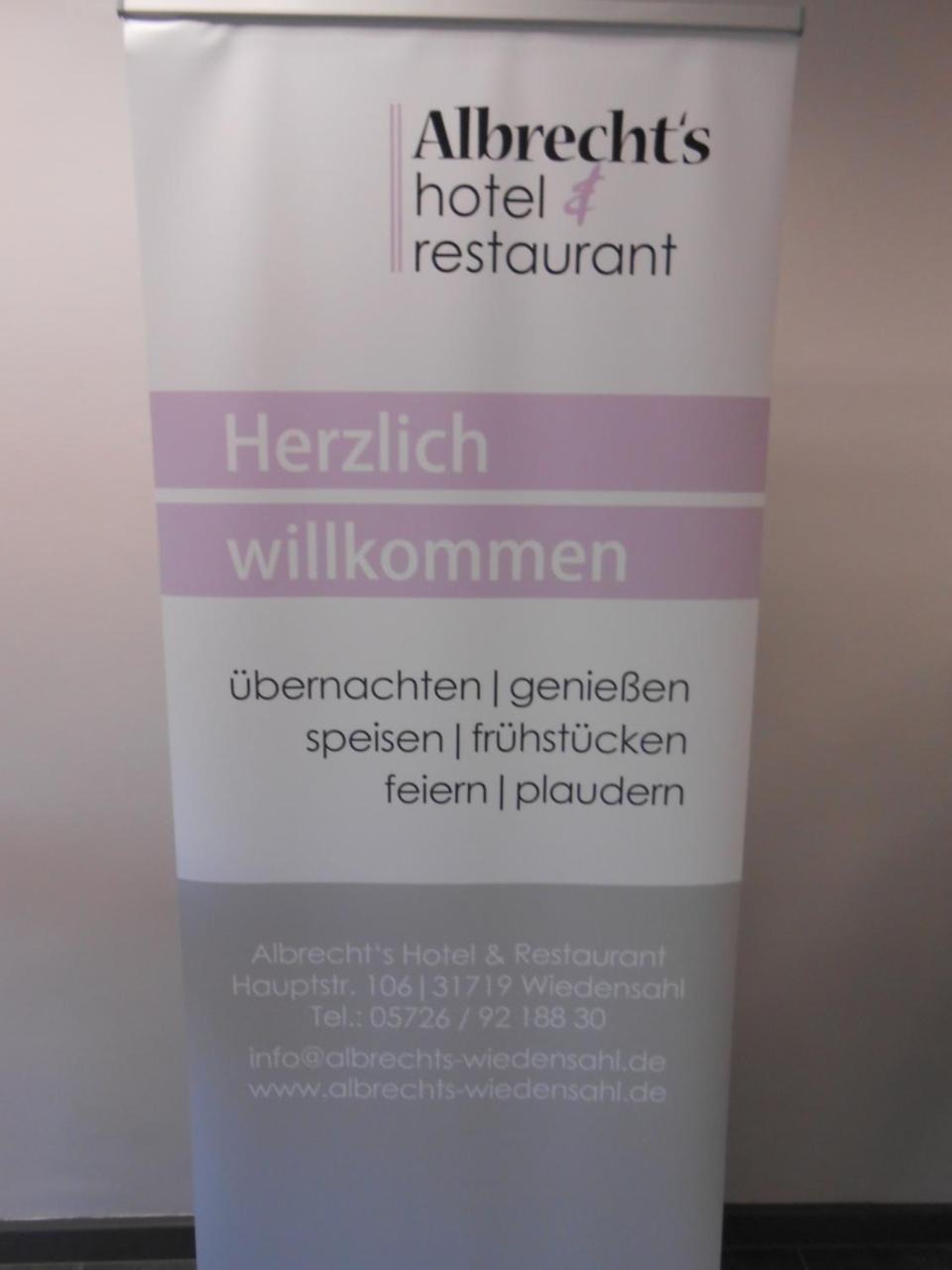 Albrecht'S Hotel & Restaurant Gmbh Wiedensahl Kültér fotó